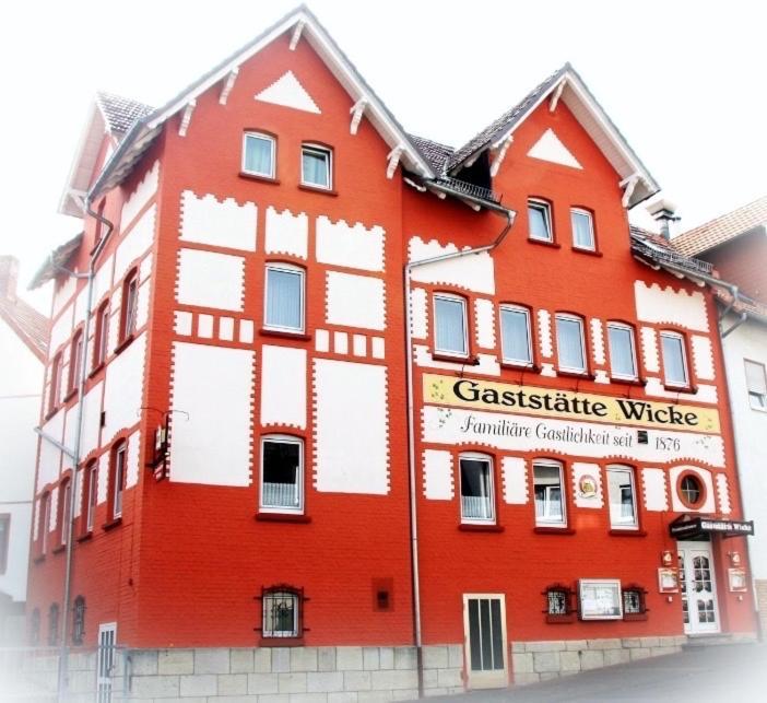 Hotel Gaststaette Wicke Baunatal Exteriér fotografie